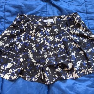 PARKER silk print dress shorts 4